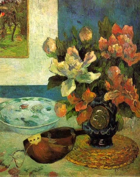 Paul Gauguin Still Life with Mandolin oil painting picture